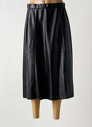 Jupe mi-longue coupe évasée noir CREAM femme
