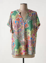 Blouse vert TINTA pour femme seconde vue