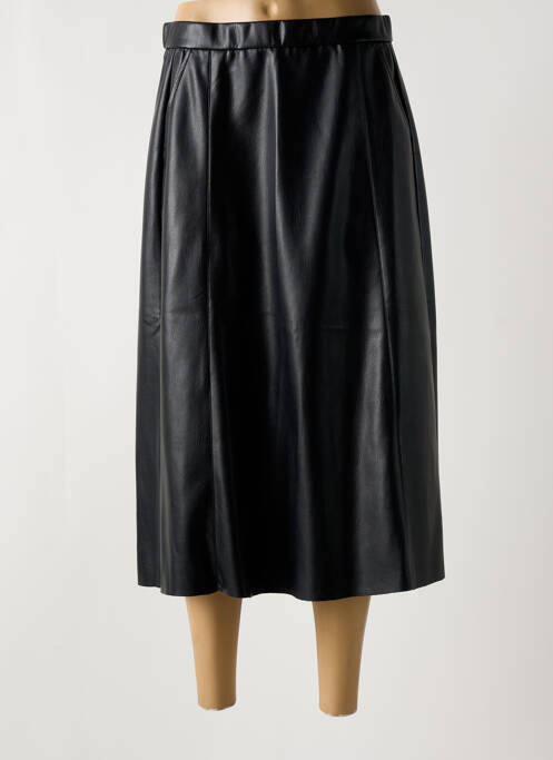 Jupe mi-longue noir CREAM pour femme