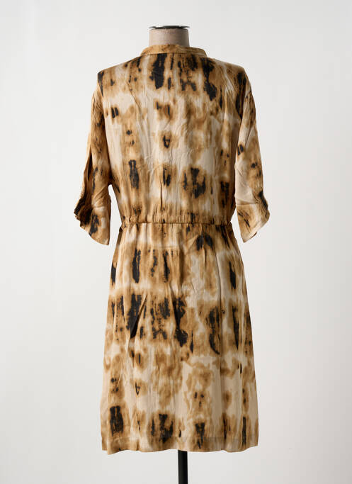 Robe mi-longue marron CREAM pour femme