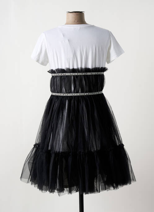 Robe mi-longue noir GUESS pour fille