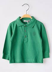 Polo vert MONNA ROSA pour garçon seconde vue