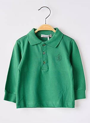 Polo vert MONNA ROSA pour garçon