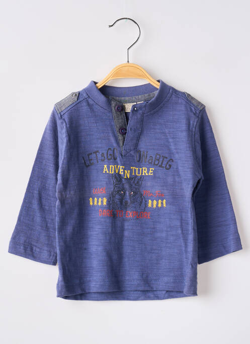 T-shirt bleu PICO MINI pour fille