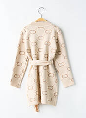 Robe pull beige FASHION pour fille seconde vue