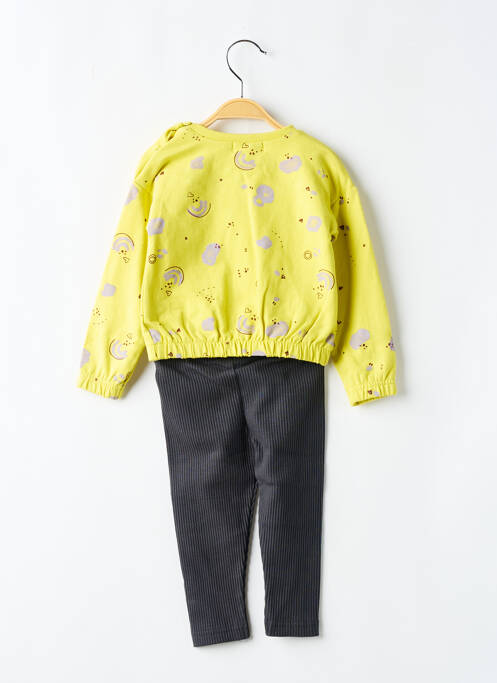 Ensemble pantalon manches longues jaune BABY BOL fille