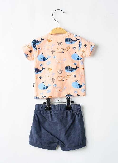Ensemble short bleu BABY BOL pour garçon