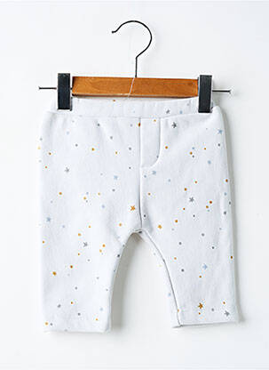 Pantalon droit taille normale taille élastique gris GLOOP fille