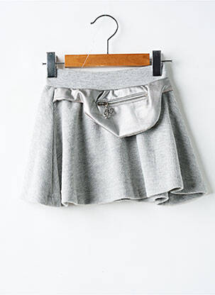 Jupe mi-longue taille normale gris BEST GIRLS fille