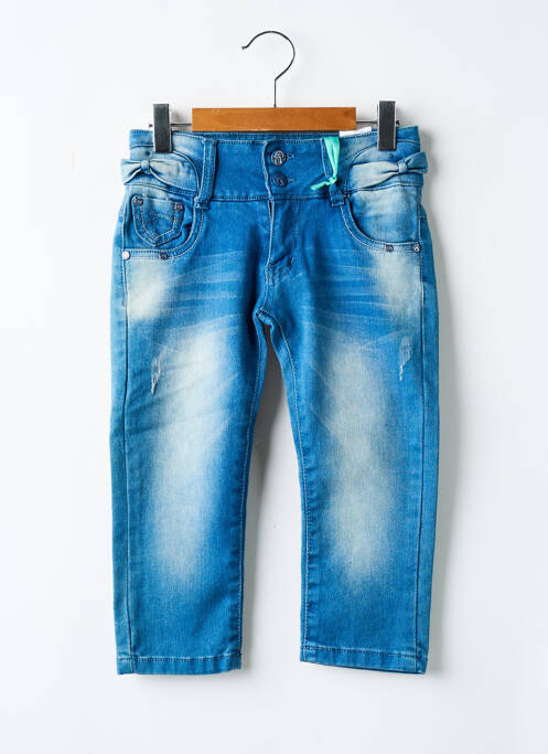 Jeans coupe slim bleu J&F pour fille