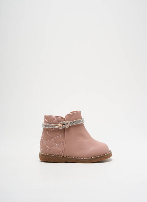 Bottines/Boots rose DOREMI pour fille