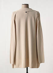 Gilet manches longues beige WNT COLLECTION pour femme seconde vue