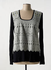 Top noir ABY GARDNER pour femme seconde vue