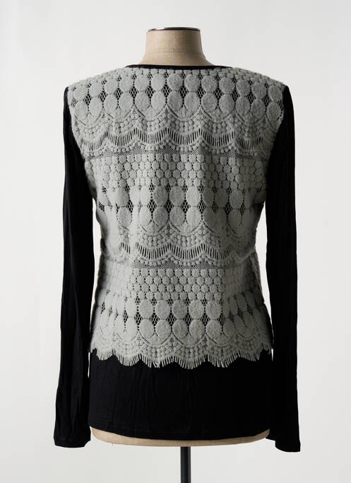 Top noir ABY GARDNER pour femme