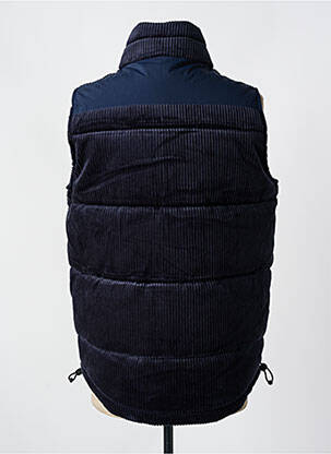 Doudoune poches sans capuche bleu SELECTED homme
