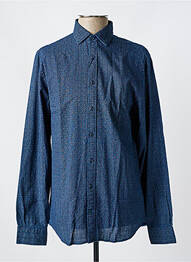 Chemise manches longues manches longues bleu TOMMY HILFIGER homme
