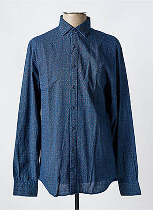 Chemise manches longues manches longues bleu TOMMY HILFIGER homme