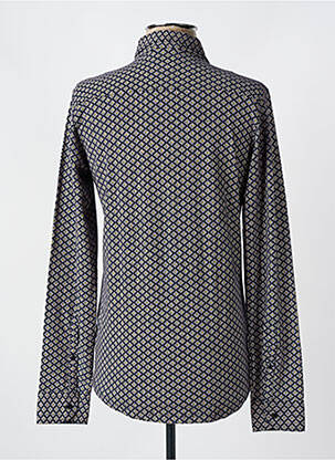 Chemise manches longues manches longues bleu DSTREZZED homme