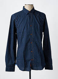 Chemise manches longues imprimé fantaisie bleu SCOTCH & SODA homme