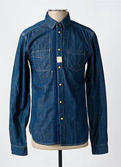 Chemise manches longues bleu SCOTCH & SODA pour homme seconde vue