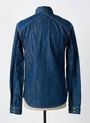 Chemise manches longues bleu SCOTCH & SODA pour homme seconde vue