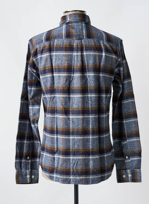 Chemise manches longues bleu SELECTED pour homme