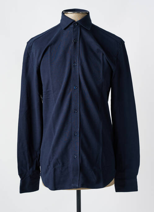Chemise manches longues bleu SELECTED pour homme
