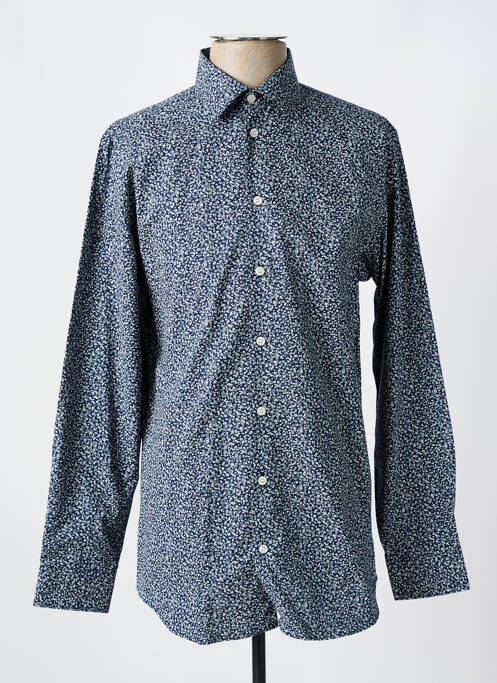 Chemise manches longues bleu SELECTED pour homme