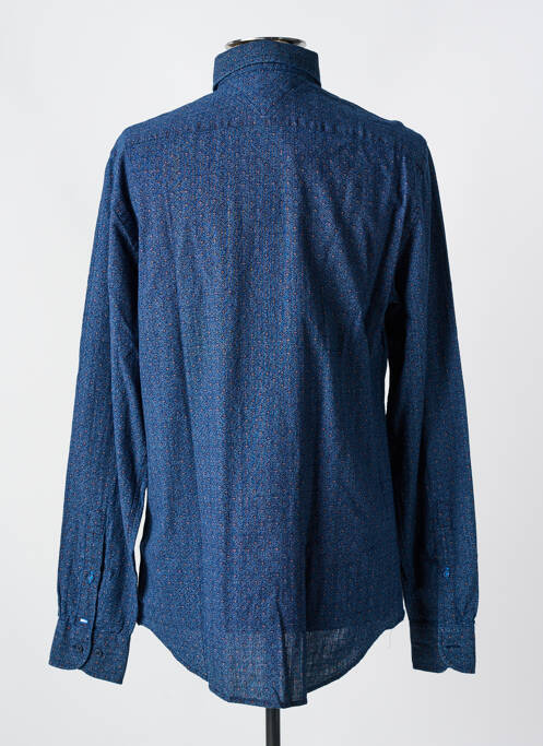 Chemise manches longues bleu TOMMY HILFIGER pour homme