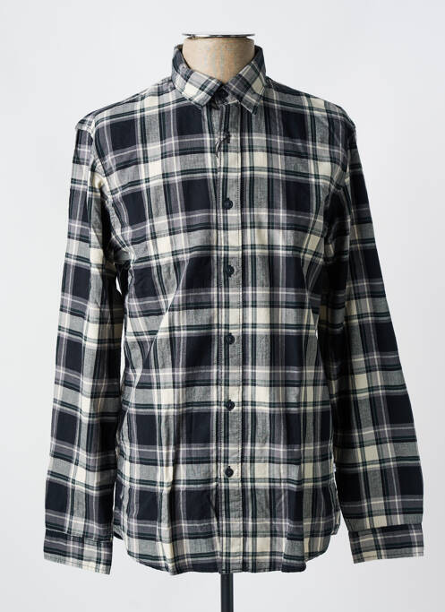 Chemise manches longues noir SELECTED pour homme