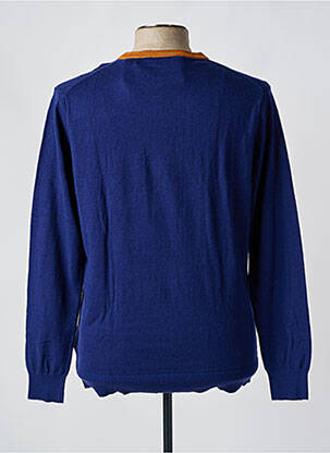 Pull stretch manches longues bleu SCOTCH & SODA homme