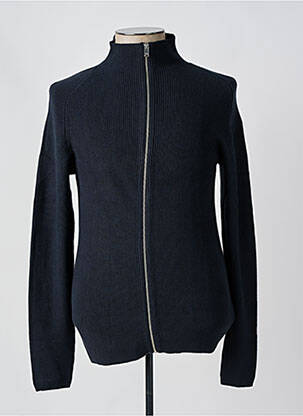 Gilet manches longues manches longues bleu SELECTED homme