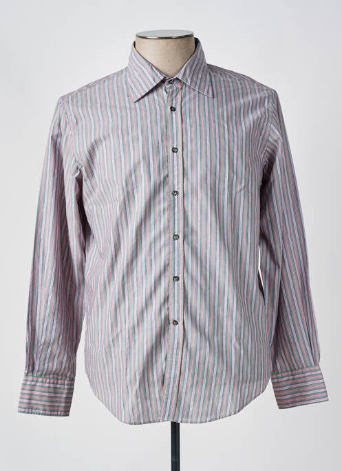 Chemise manches longues rose BELLEROSE pour homme