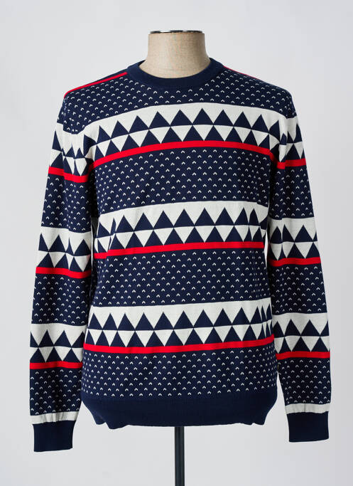 Pull bleu SCOTCH & SODA pour homme