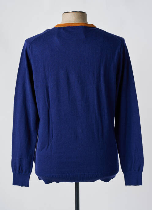 Pull stretch manches longues bleu SCOTCH & SODA homme