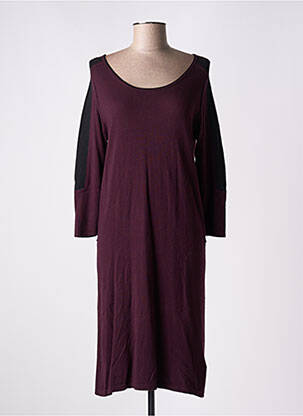 Robe pull stretch manches longues violet GERARD DAREL femme