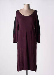 Robe pull stretch manches longues violet GERARD DAREL femme