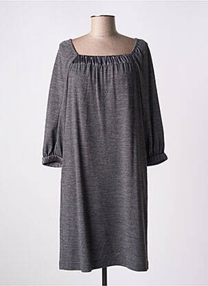 Robe courte manches 3/4 manches 3/4 gris GERARD DAREL femme