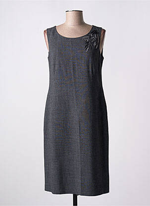 Robe mi-longue sans manche sans manche gris GERARD DAREL femme