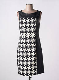 Robe courte fermeture zippée au dos sans manche noir PENNYBLACK femme