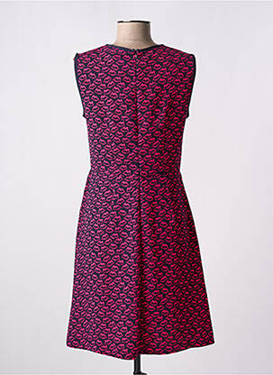 Robe courte sans manche sans manche bleu SPORTMAX femme