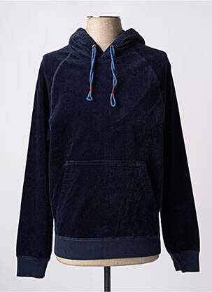 Sweat-shirt à capuche poches manches longues bleu SCOTCH & SODA homme