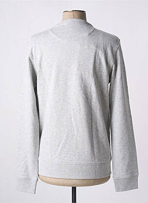 Sweat-shirt stretch manches longues gris SELECTED homme