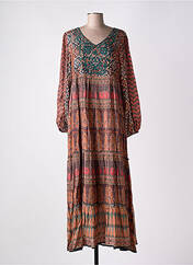 Robe longue orange MAISON HOTEL pour femme seconde vue