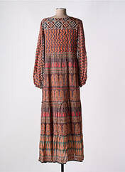 Robe longue orange MAISON HOTEL pour femme seconde vue