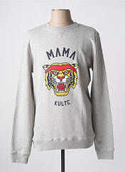 Sweat-shirt gris KULTE pour homme seconde vue
