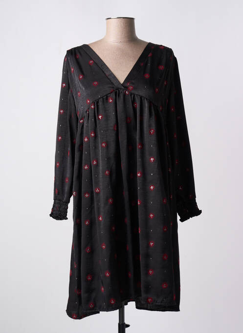 Robe courte noir VINTAGE LOVE pour femme