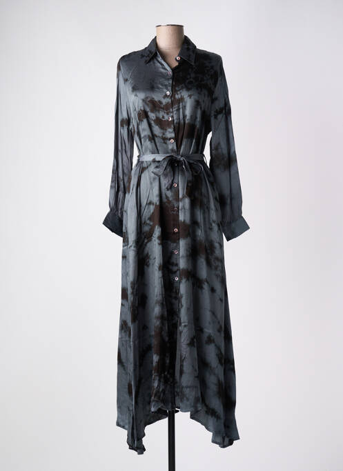 Robe longue gris MAISON HOTEL pour femme