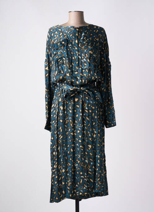Robe mi-longue bleu SOEUR pour femme
