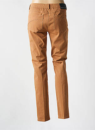 Pantalon slim taille basse taille basse marron SPORTMAX femme